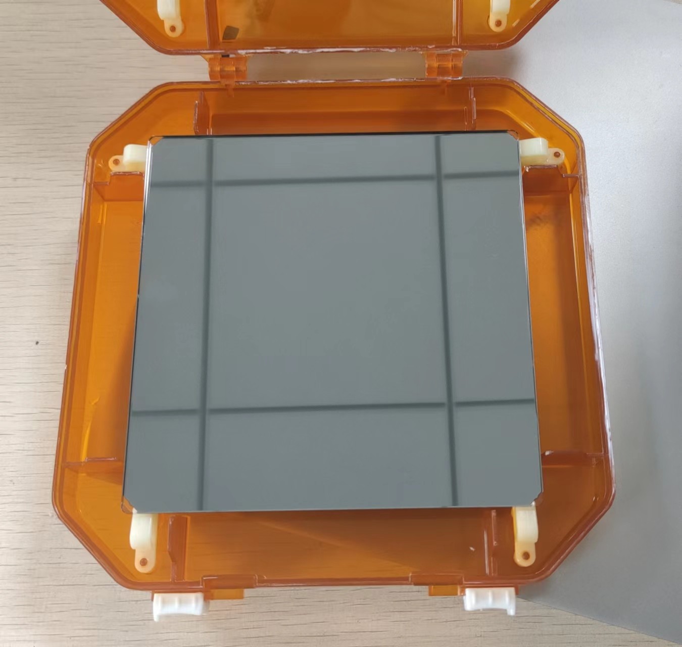 127Γ127mm Quartz Photomask Substrate For Flat Panel Display Use